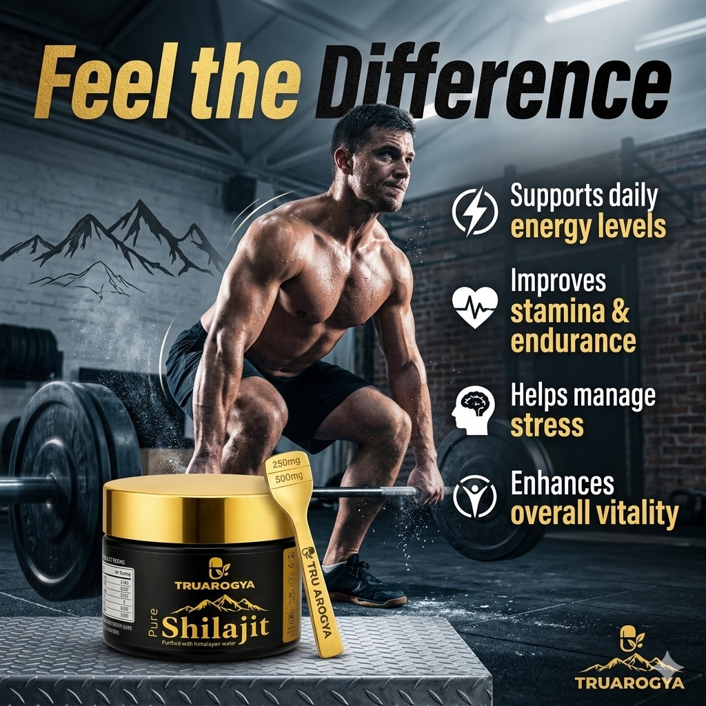 TruArogya Pure Himalayan Shilajit Resin 20g | 250mg per Serving | Fulvic Acid & Trace Minerals | Supports Energy, Strength, Stamina & Metabolism | Ayurvedic Shilajit for Men & Women - Image 6